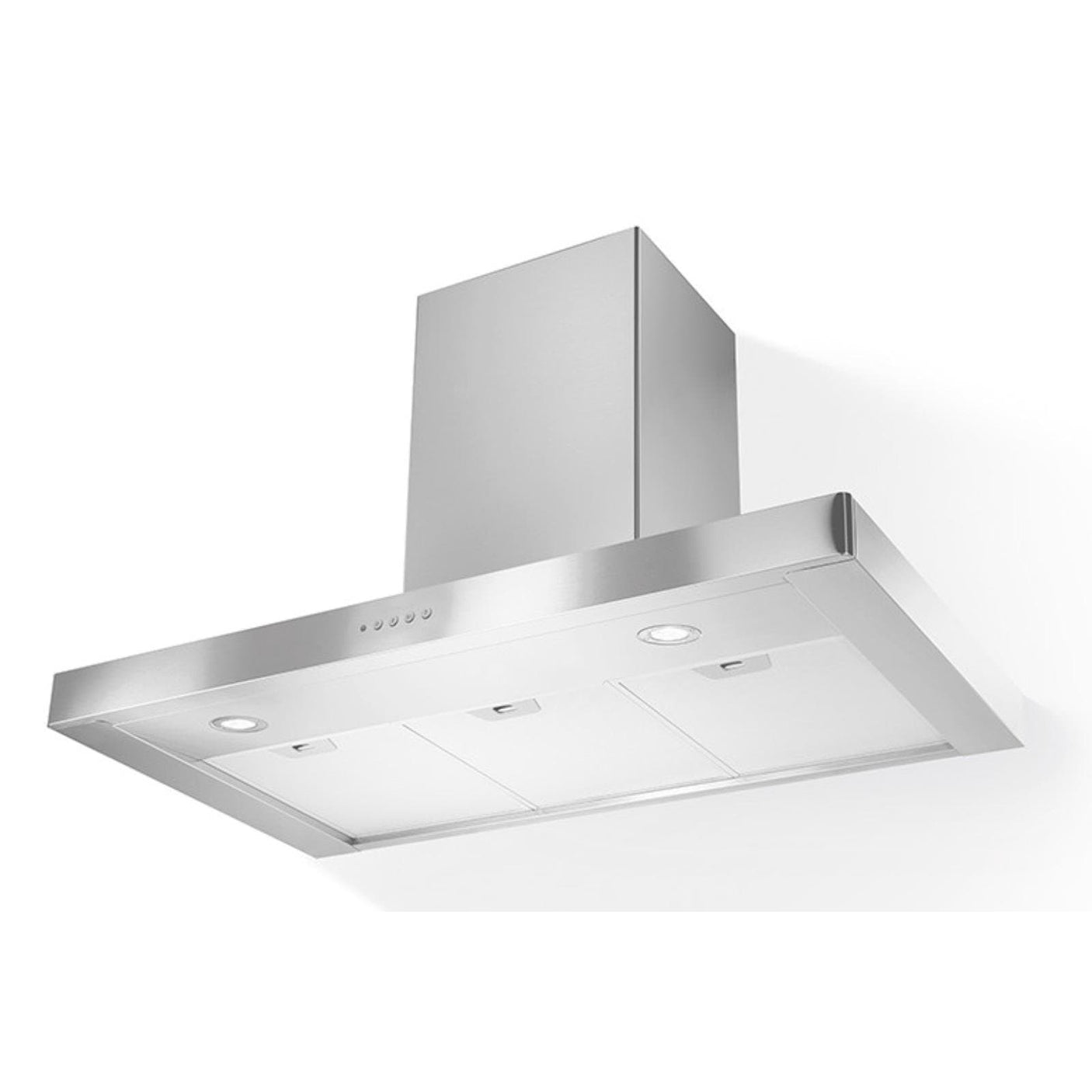 Faber B Hota decorativa, T, Faber, STILO/SP SRM X A60, 60 cm, 435 m3h, 68 dB, 1 motor, filtru aluminiu, clasa D,  LED2, butoane push, inox, 325.0557.663