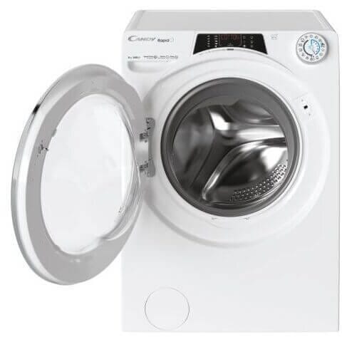 Candy Masina de spalat rufe Masina de spalat rufe Candy RO 1486DWMCT/1-S | 8kg, 1400rpm, Clasa A, Inverter, Wi-Fi, Abur, 60x53x85cm