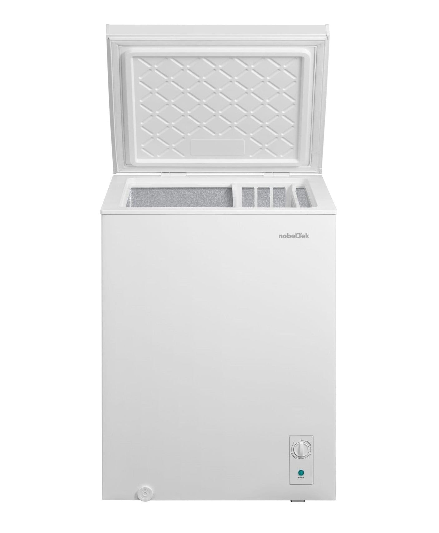 Nobeltek Lada frigorifica Lada frigorifica Nobeltek NCF-143E | 142L, Clasa E, Conversie Frigider/Congelator, LED, Alb, 60x56x85cm