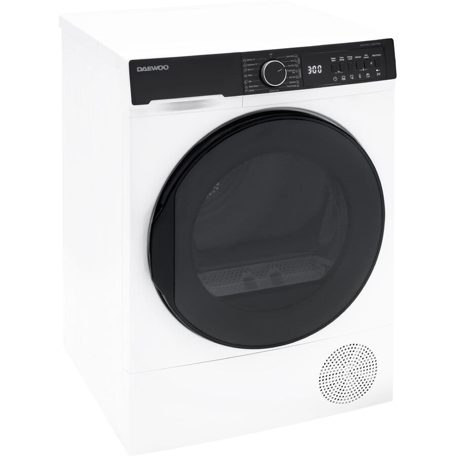 Daewoo Uscator de rufe Uscator de rufe Daewoo DDR-XV9A/C | 9kg, Pompa de caldura, Clasa C, Wi-Fi, 59.6x60.9x84.5cm