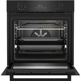 BEKO Cuptor electric Beko, 72l, Clasa A+, 9 programe, display, AeroPerfect, curatare catalitica, grill, SoftClose Door, negru