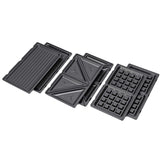 Daewoo SDA Aparat de gatit Aparat Sandwich Daewoo SDA DSM300 | 3 in 1, 800W, Placi Interschimbabile, Grill, Gofre