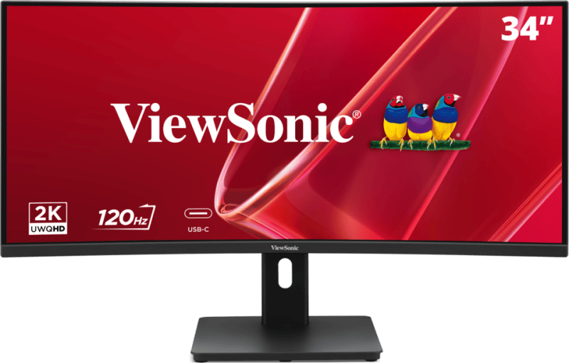 Monitor ViewSonic VA3420C-2 | 34", VA, UWQHD, 120Hz, Negru