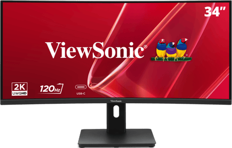 ViewSonic Monitor PC Monitor ViewSonic VA3420C-2 | 34", VA, UWQHD, 120Hz, Negru