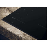 HAIER Plita incorporabila Haier, Inductie, 4 zone, conectivitate WiFi, Cook with me, 2 zone VaryCook, 65 cm, functie Boost, slider Touch Control, neagra