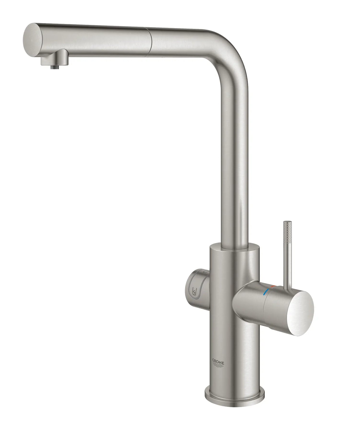 Grohe Sistem filtrare apa Baterie Bucatarie Grohe Blue Home 31539DC0 | Filtrare, Racire, Apa Carbogazoasa, Supersteel