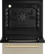 Beko Aragaz Aragaz Beko FSE52135DCRSN | Mixt, 4 Arzatoare, Cuptor Electric, Grill, 50x60x85cm