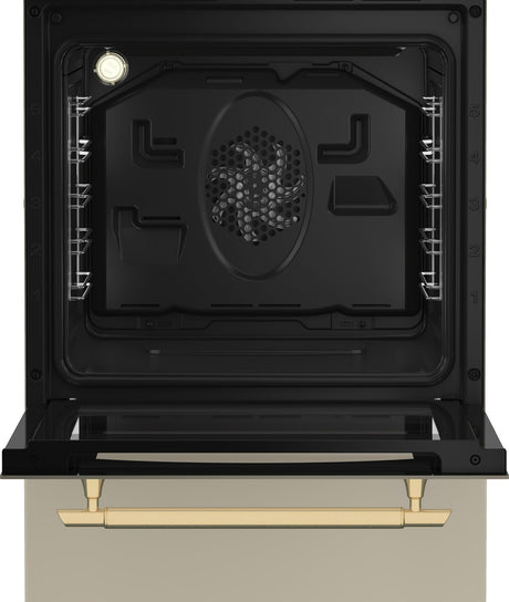 Beko Aragaz Aragaz Beko FSE52135DCRSN | Mixt, 4 Arzatoare, Cuptor Electric, Grill, 50x60x85cm
