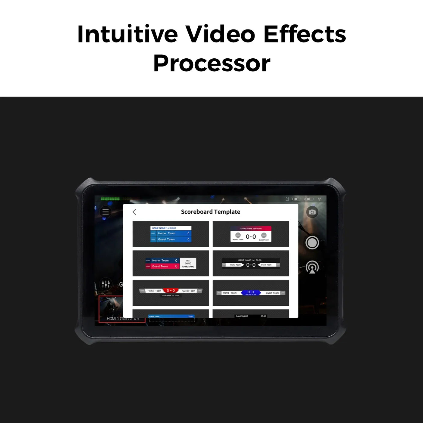 Obsbot Mixer Mixer Video Obsbot Talent OPB-2402-C | 5.44" FHD, AMOLED, Wi-Fi, 350 nits