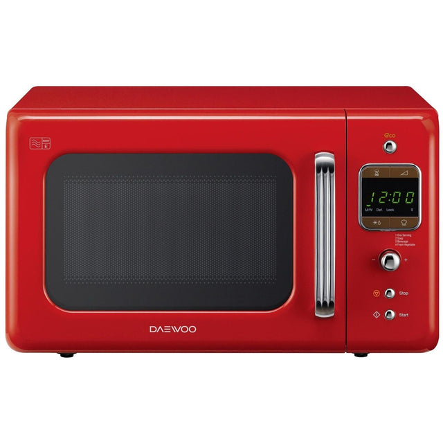 Daewoo Cuptor microunde Cuptor cu microunde Daewoo KOR-6LBRR | 20L, Digital, Retro, Rosu