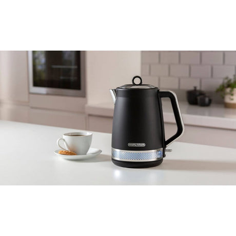 Morphy Richards Fierbator de apa, Morphy Richards,  Illumination,1.7l, 2200W, negru-argintiu