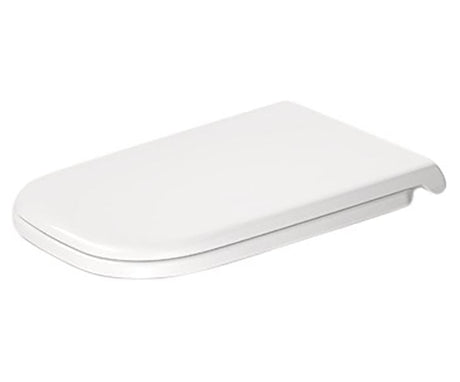 Duravit Capac WC Capac WC Duravit D-Code 0060310000 | Alungit, Alb, Balamale Inox