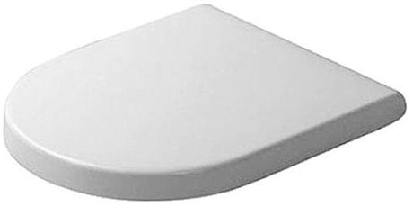 Duravit Capac WC Capac WC Duravit Starck 3 0063810000 | Alb, Balamale Inox, Rotunjit