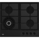 Beko Pachet built in Pachet Built In Beko BBSM17330BCS | Cuptor Electric A+, Plita Gaz, Wok, Negru