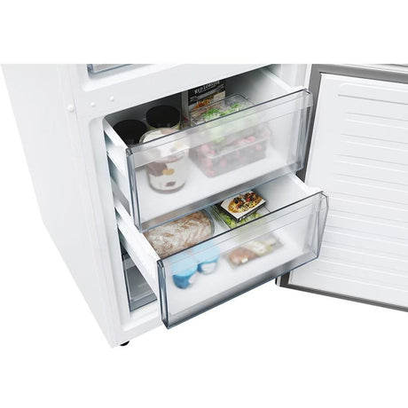 Candy Combina frigorifica Combina frigorifica Candy ECN2CQTEW186 | 345L, No Frost, 1.8m, Clasa E, 59.5x66.7x185cm