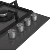 Beko Plita pe gaz Plita pe Gaz Beko HILW64225SZG | 60cm, 4 Arzatoare, Wok, Sticla Gri