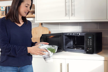 Samsung Cuptor microunde Cuptor cu microunde Samsung MS23K3513AK/OL | 23L, 800W, Quick Defrost, Negru