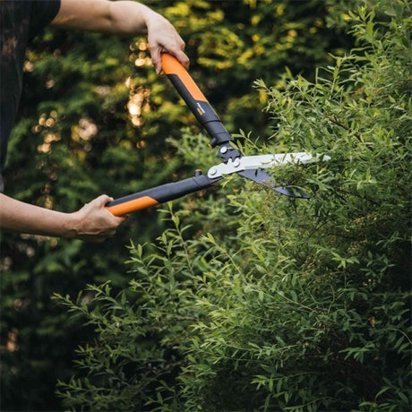 Fiskars Foarfecă gard viu Fiskars PowerGear X HSX92, mecanism PowerGear, portocaliu/negru, 1023631