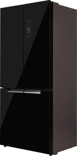 Tesla WG Side by side Frigider side-by-side Tesla RF5100FMBE, 511 l, Clasa E, Total No Frost, Motor Inverter, Display LED, H 190 cm, Sticla Neagra