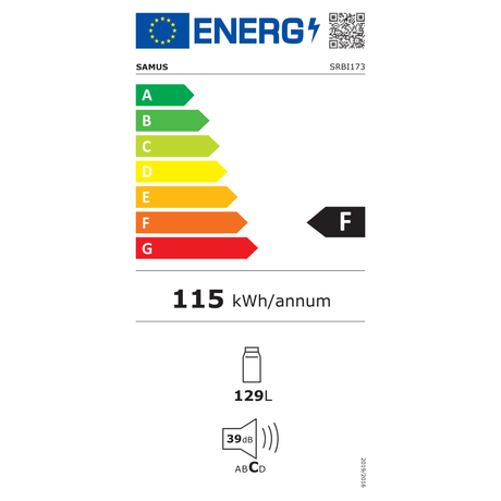 Frigider Samus SRBI173 | 135L, Clasic