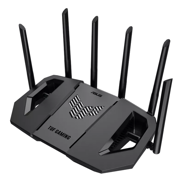 Router Wireless Asus TUF-BE9400 | 9400 Mbps, Tri-Band, WiFi 7, Negru