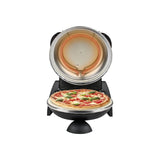 G3 FERRARI Cuptor pentru pizza G3 Ferrari Express Delizia G1000610, negru, compact, pentru pizza si focaccia