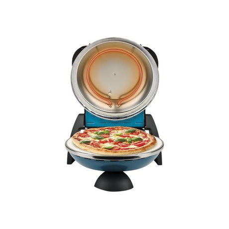 G3 FERRARI Cuptor electric pentru pizza G3 Ferrari PizzaOven Express Delizia G1000604, albastru, coacere rapidă și uniformă