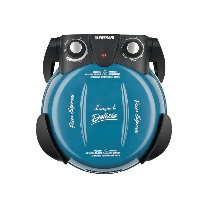 G3 FERRARI Cuptor electric pentru pizza G3 Ferrari PizzaOven Express Delizia G1000604, albastru, coacere rapidă și uniformă