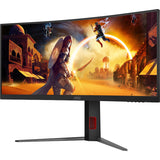 Monitor LED AOC Gaming AGON CU34G4 Curbat 34 inch UWQHD VA 0.5 ms 180 Hz HDR FreeSync Premium