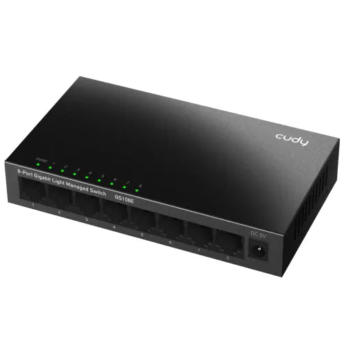 Switch CUDY GS108E | Roșu