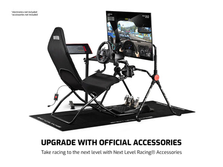 Next Level Racing Accesorii gaming Cockpit Simulator Next Level Racing NLR-S047 | GTLite Air, Pliabil, Negru