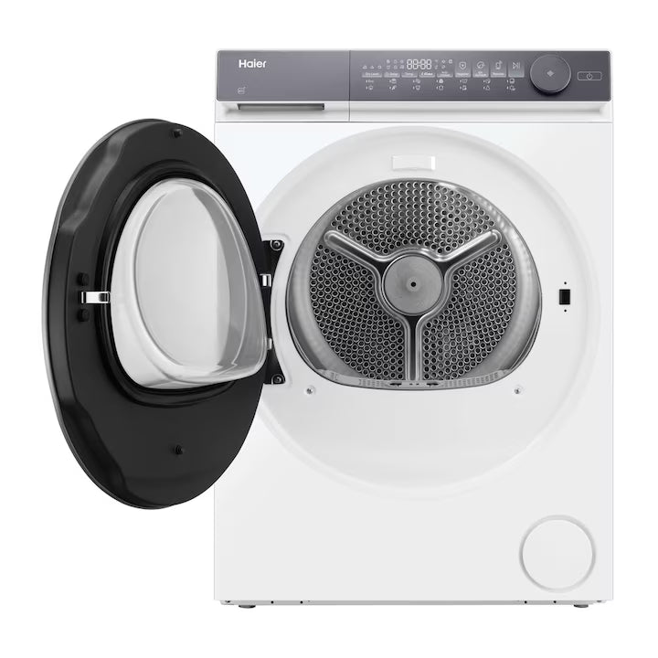 Uscator de Rufe Haier HD100-C367U1-S | 10 kg, Pompa de Caldura, Inverter, Wi-Fi, Clasa C, Alb