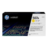 HP Toner Toner original HP 507A (CE402A) Galben pentru imprimante HP Color LaserJet, calitate profesională