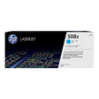 HP Toner Toner Original HP 508X Cyan High Capacity (CF361X) pentru Imprimante Laser Compatibile HP