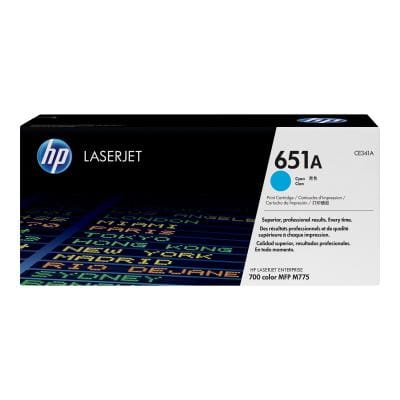 HP HP Cartridge No 651 HP651 HP 651 Cyan (CE341A)