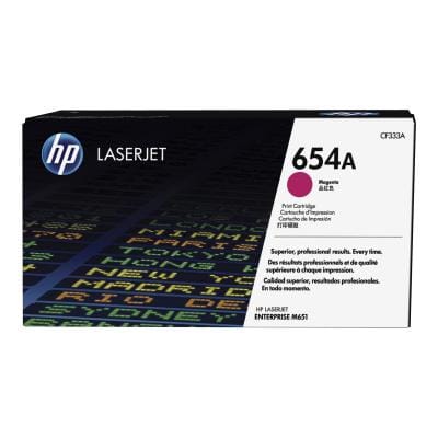 HP Consumabile imprimanta Cartuș toner original HP 654A (CF333A) Magenta pentru imprimante HP LaserJet
