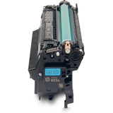 HP Cartuș toner original HP 655A (CF451A) Cyan pentru imprimante HP Color LaserJet