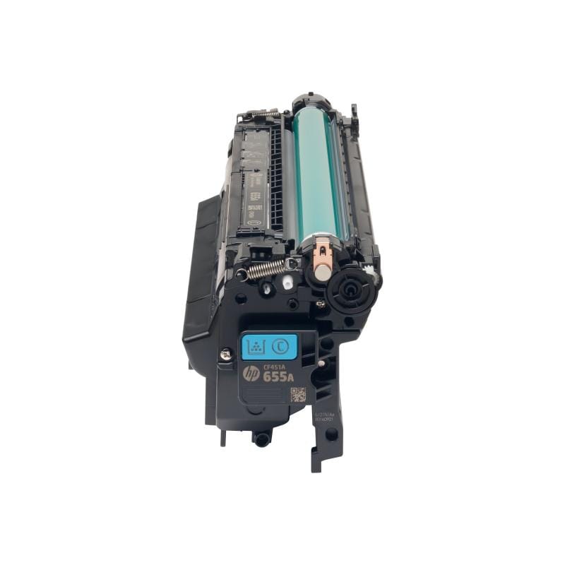 HP Cartuș toner original HP 655A (CF451A) Cyan pentru imprimante HP Color LaserJet