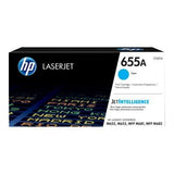 HP Cartuș toner original HP 655A (CF451A) Cyan pentru imprimante HP Color LaserJet