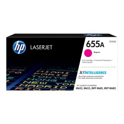 HP Consumabile imprimanta Cartuș toner original HP 655A Magenta CF453A pentru imprimante HP, calitate profesională