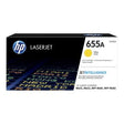 HP Toner Toner Original HP 655A Galben CF452A pentru imprimante HP LaserJet, printare color clară și constantă
