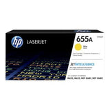 HP Toner Toner Original HP 655A Galben CF452A pentru imprimante HP LaserJet, printare color clară și constantă