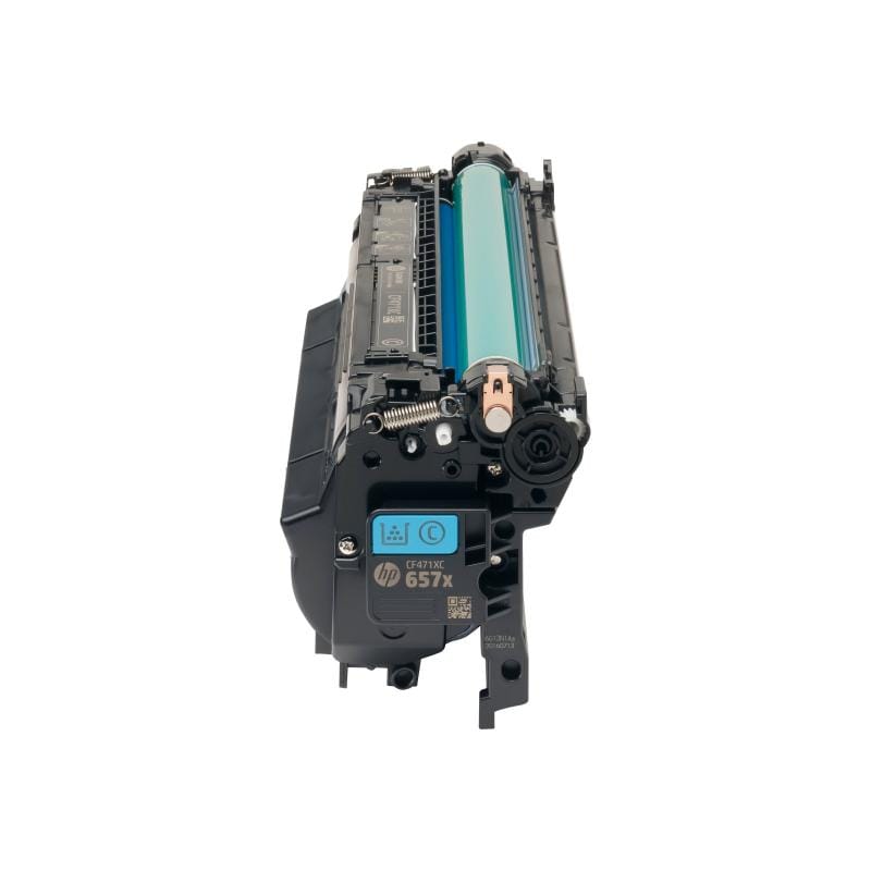 HP Consumabile imprimanta Cartuș toner original HP 657X Cyan CF471X, randament ridicat pentru imprimante HP Color LaserJet Enterprise