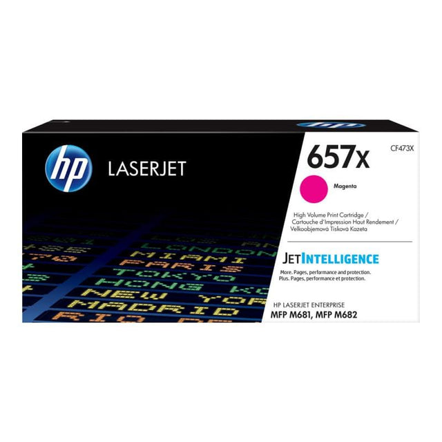 HP Consumabile imprimanta Cartuș Toner Original HP 657X Magenta CF473X pentru imprimante HP compatibile, randament mare