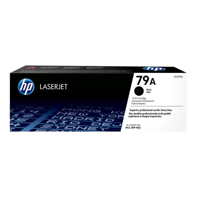 HP Cartuș Toner Original HP 79A (CF279A) Negru pentru HP LaserJet, imprimare monocrom profesională