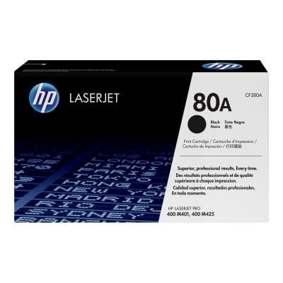 HP Cartuș toner original HP 80A (CF280A) Negru pentru imprimante HP LaserJet