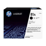 HP Consumabile imprimanta Cartuș toner original HP 81A (CF281A) Negru pentru imprimante LaserJet, calitate profesională pentru birou