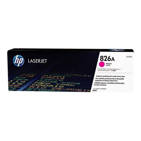 HP Consumabile imprimanta Cartuș Toner Original HP 826A Magenta CF313A pentru HP LaserJet, imprimare color profesională