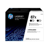 HP Toner Toner original HP 87X CF287XD Negru, capacitate mare, pentru imprimante laser HP compatibile