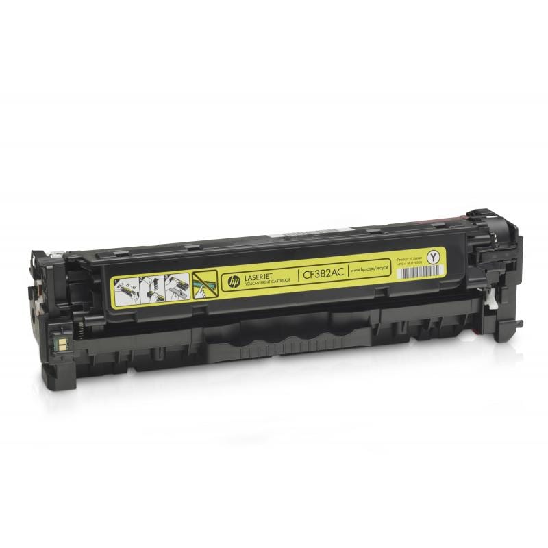 HP Consumabile imprimanta Cartuș toner original HP 312AC (CF382AC) Yellow pentru imprimante HP LaserJet, imprimare color profesională